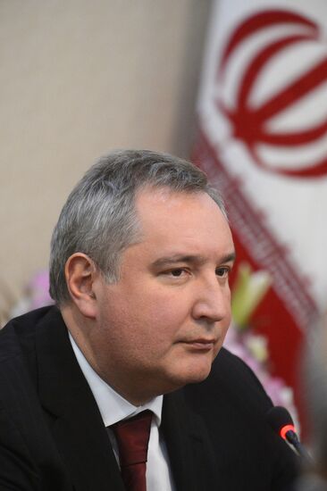 Russian Deputy Prime Minister Dmitry Rogozin visits Iran