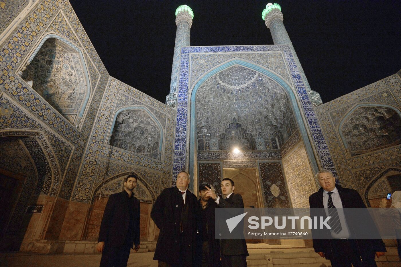 Russian Deputy Prime Minister Dmitry Rogozin visits Iran