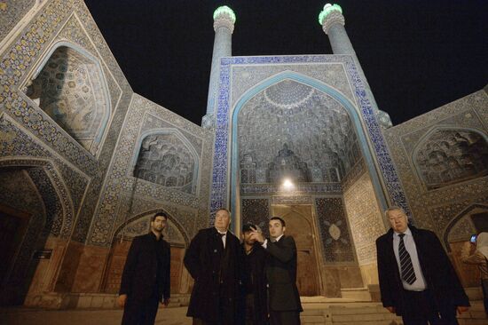Russian Deputy Prime Minister Dmitry Rogozin visits Iran