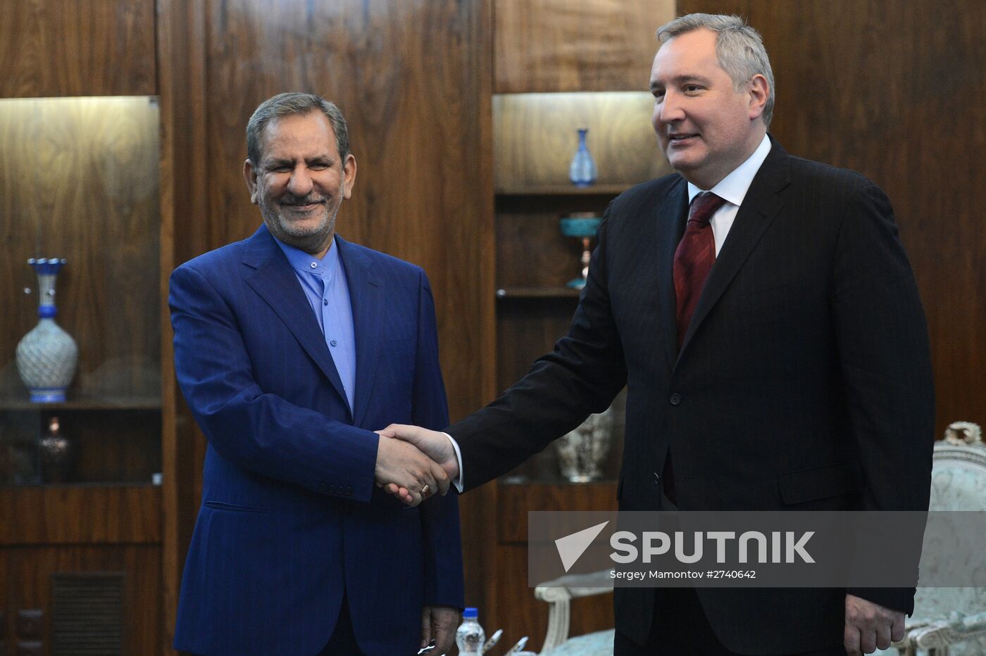 Russian Deputy Prime Minister Dmitry Rogozin visits Iran