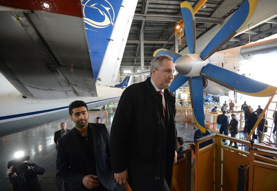 Russian Deputy Prime Minister Dmitry Rogozin visits Iran