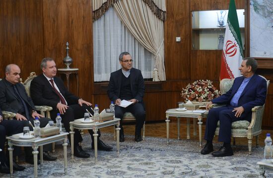 Russian Deputy Prime Minister Dmitry Rogozin visits Iran