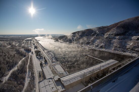 Zeya Hydroelectric Power Station in Amur Region