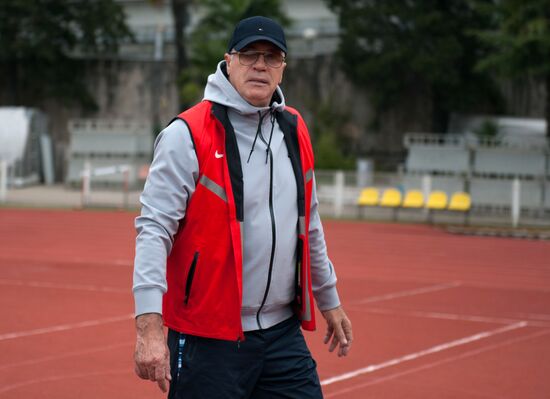 Russian track-and-fielders train in Sochi