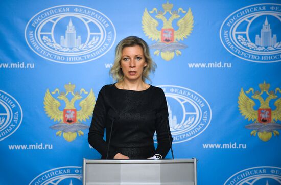 Briefing by Russian Foreign Office spokesperson Maria Zakharova