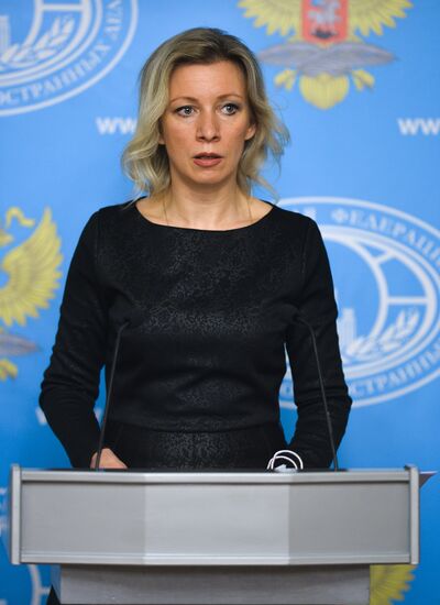 Briefing by Russian Foreign Office spokesperson Maria Zakharova