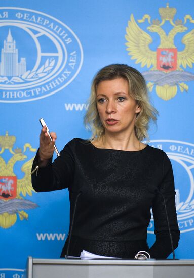 Briefing by Russian Foreign Office spokesperson Maria Zakharova