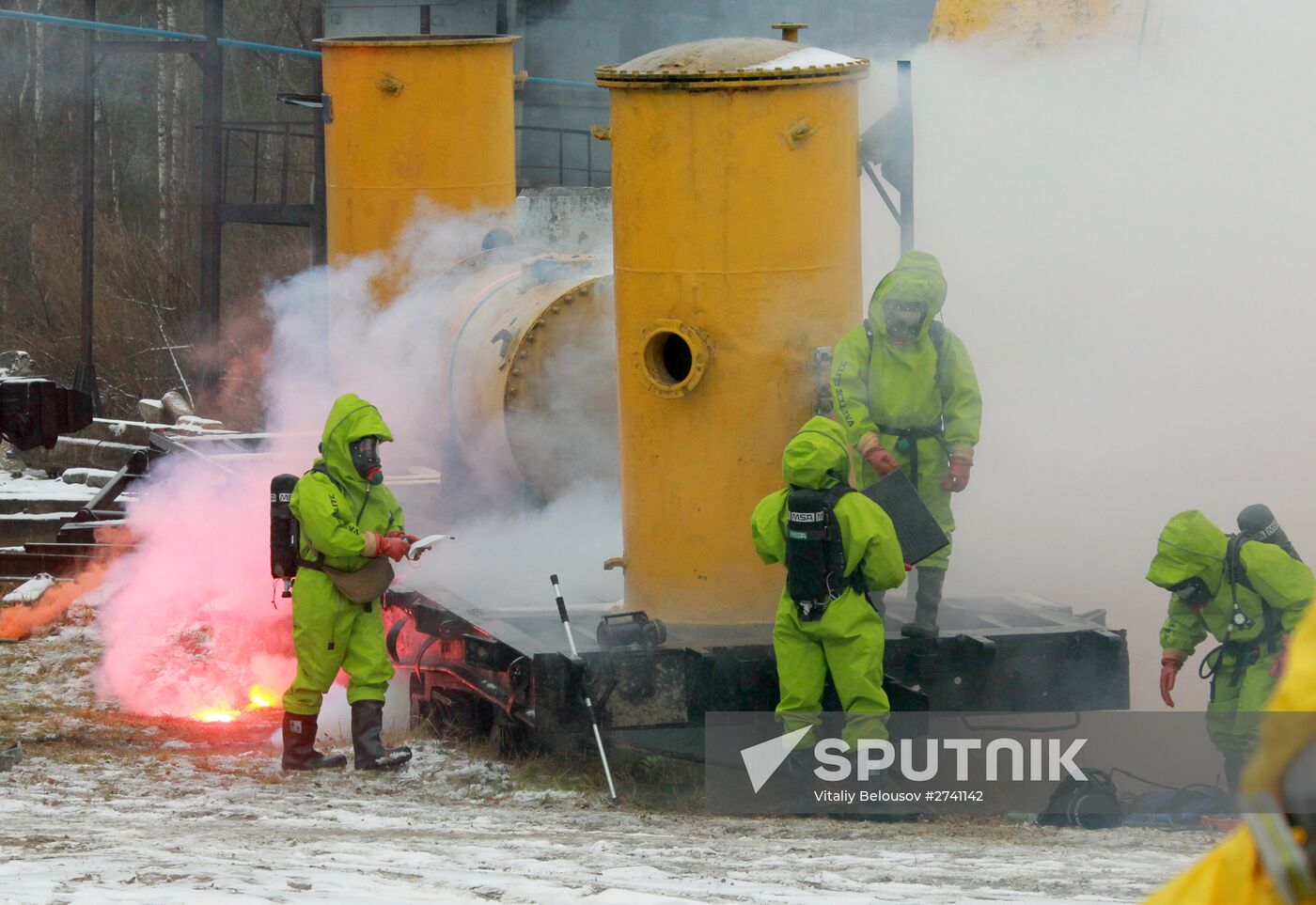 Russian Emergencies Ministry holds command post exercise