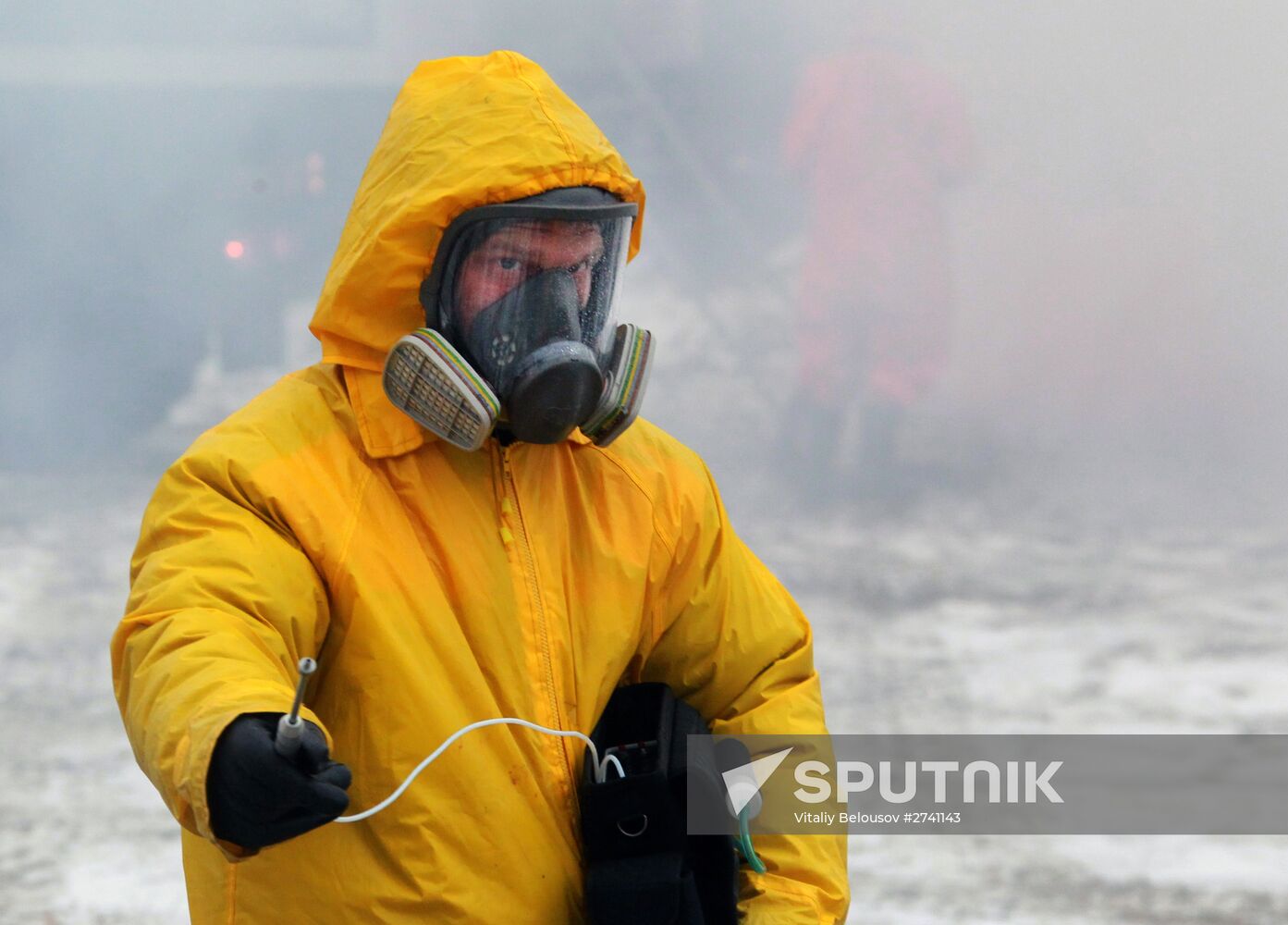 Russian Emergencies Ministry holds command post exercise