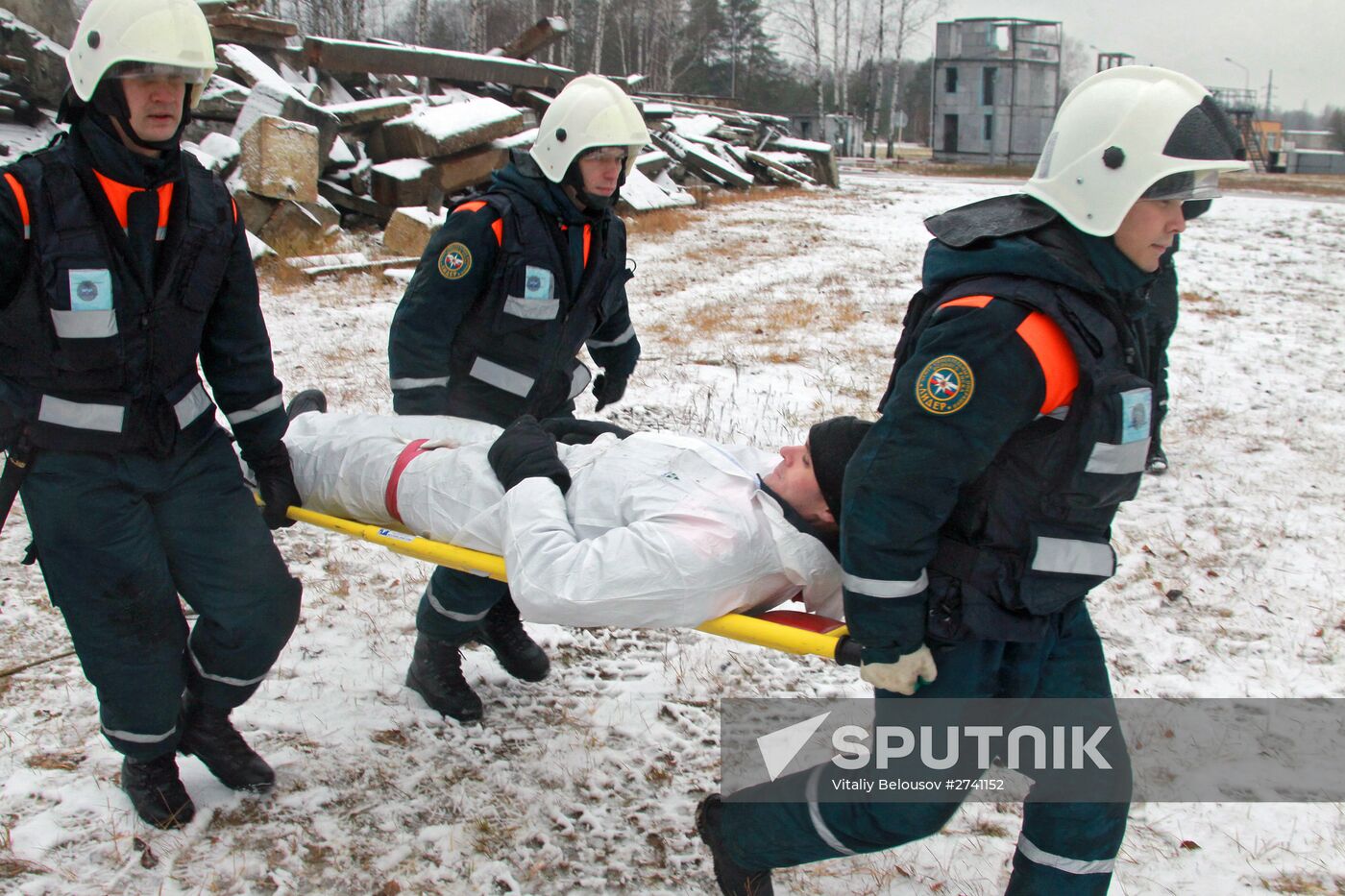 Russian Emergencies Ministry holds command post exercise