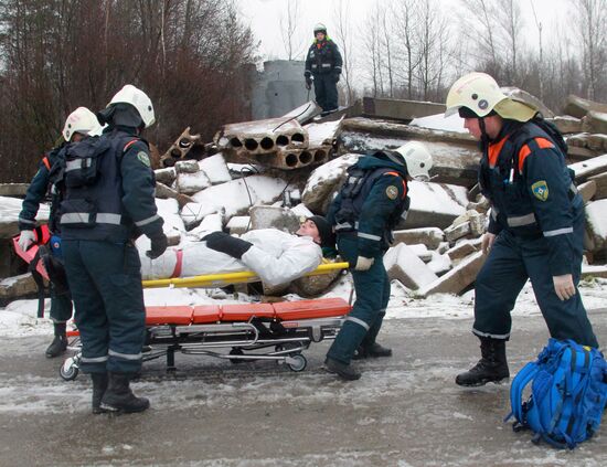 Russian Emergencies Ministry holds command post exercise