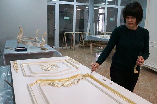 High-end furniture manufactured at MAKSIK factory in Kaliningrad