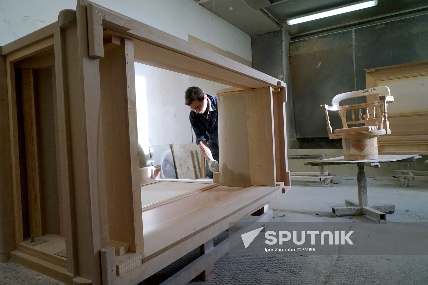 High-end furniture manufactured at MAKSIK plant in Kaliningrad