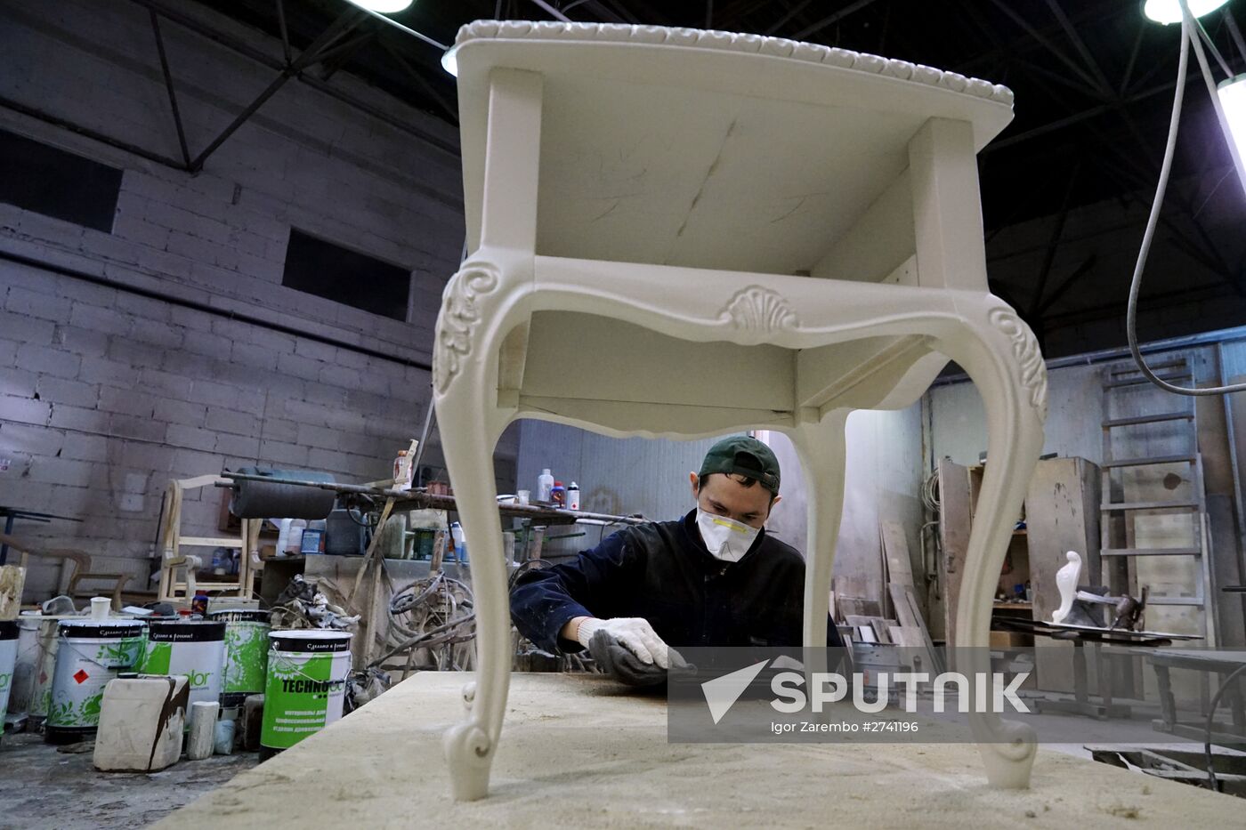 High-end furniture manufactured at MAKSIK plant in Kaliningrad