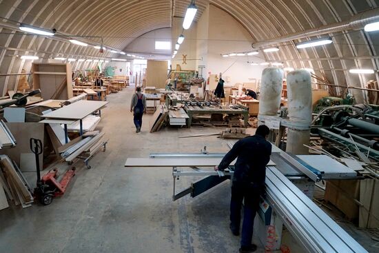 High-end furniture manufactured at MAKSIK plant in Kaliningrad