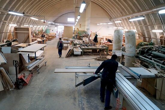 High-end furniture manufactured at MAKSIK plant in Kaliningrad