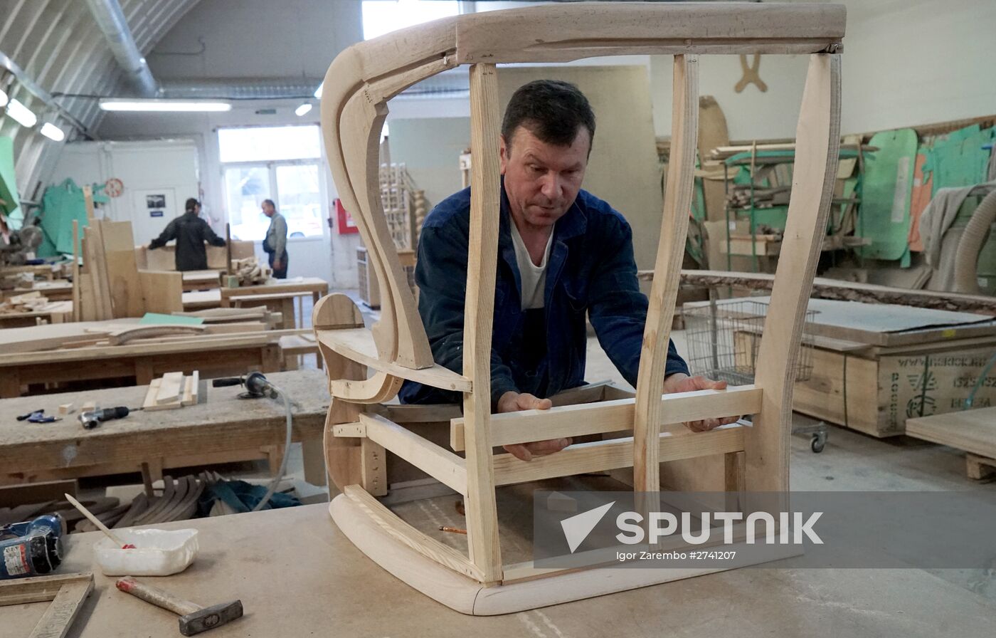 High-end furniture manufactured at MAKSIK plant in Kaliningrad