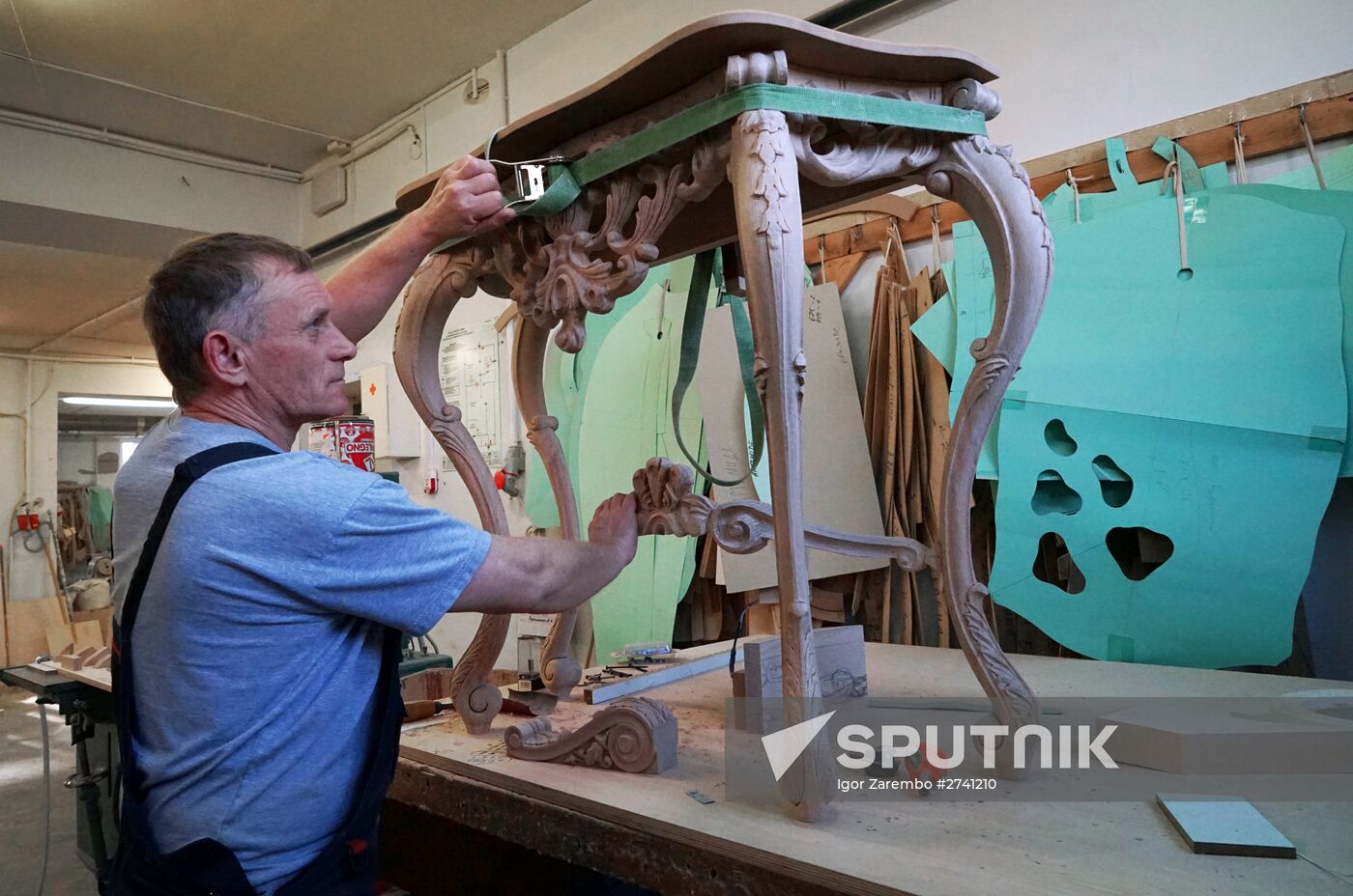 High-end furniture manufactured at MAKSIK plant in Kaliningrad