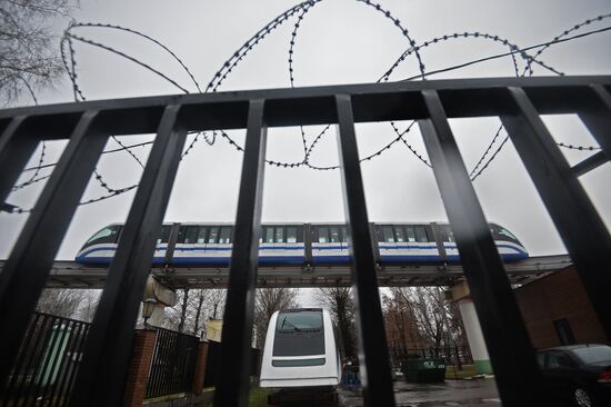 Part of monorail to be taken down in Moscow