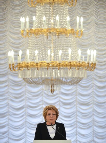 Joint meeting the the State Duma and Federation Council