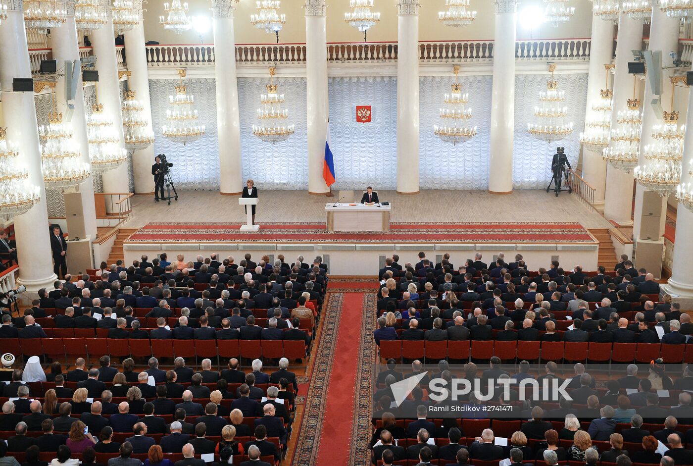 Joint meeting the the State Duma and Federation Council