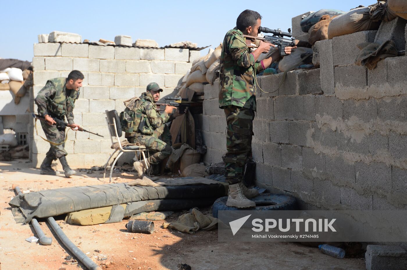 Syrian Arab Army's special operation in Douma, a Damascus suburb