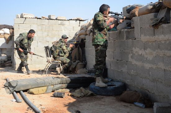 Syrian Arab Army's special operation in Douma, a Damascus suburb