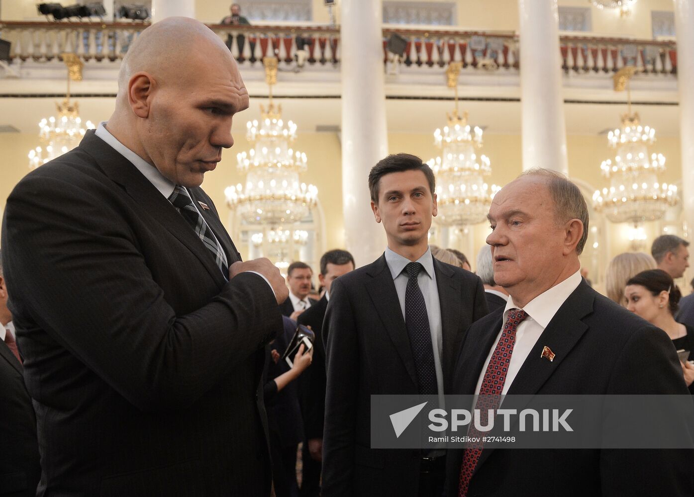 Joint meeting the the State Duma and Federation Council