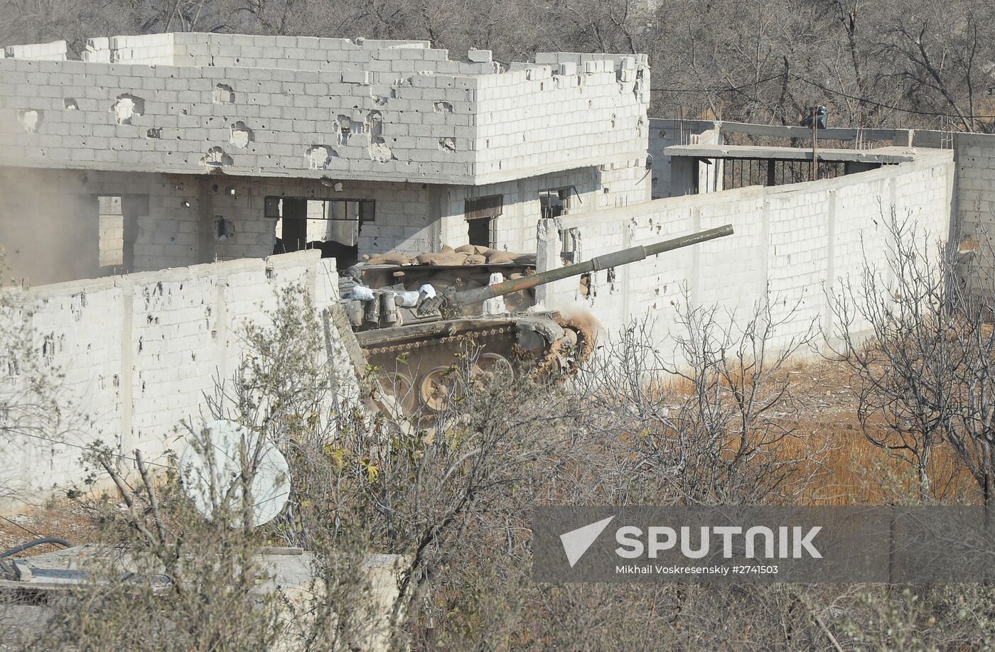 Syrian Arab Army's special operation in Douma, a Damascus suburb