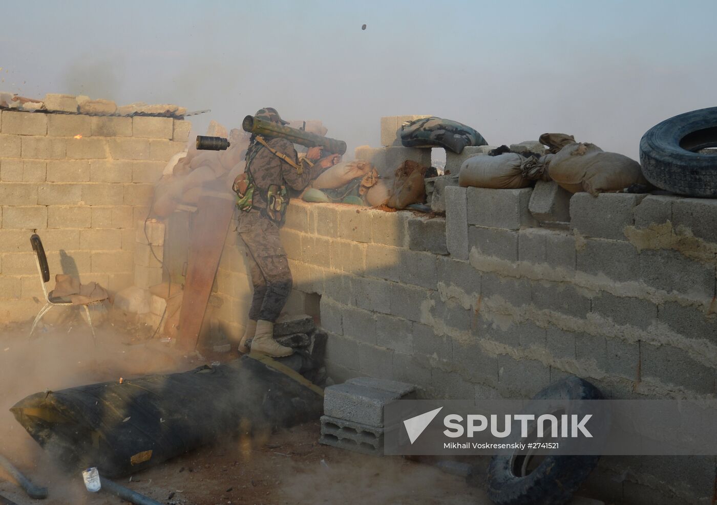 Syrian Arab Army's special operation in Douma, a Damascus suburb