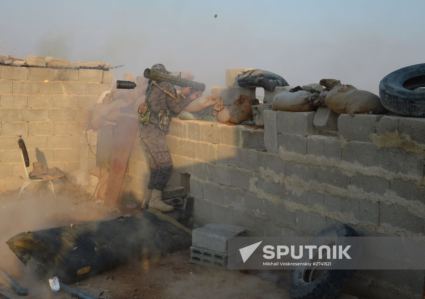 Syrian Arab Army's special operation in Douma, a Damascus suburb