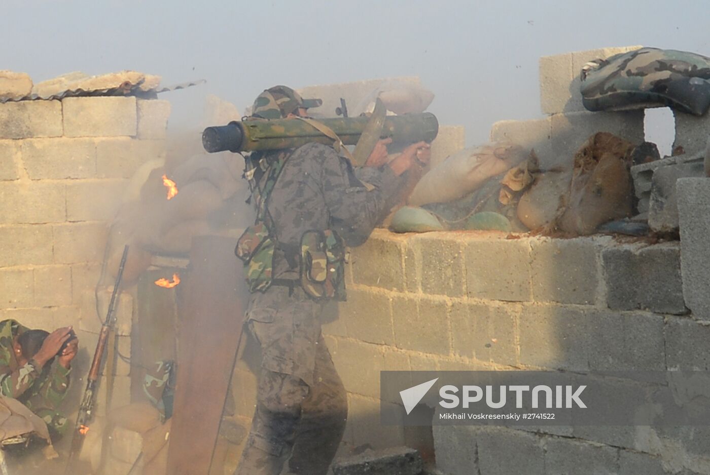 Syrian Arab Army's special operation in Douma, a Damascus suburb