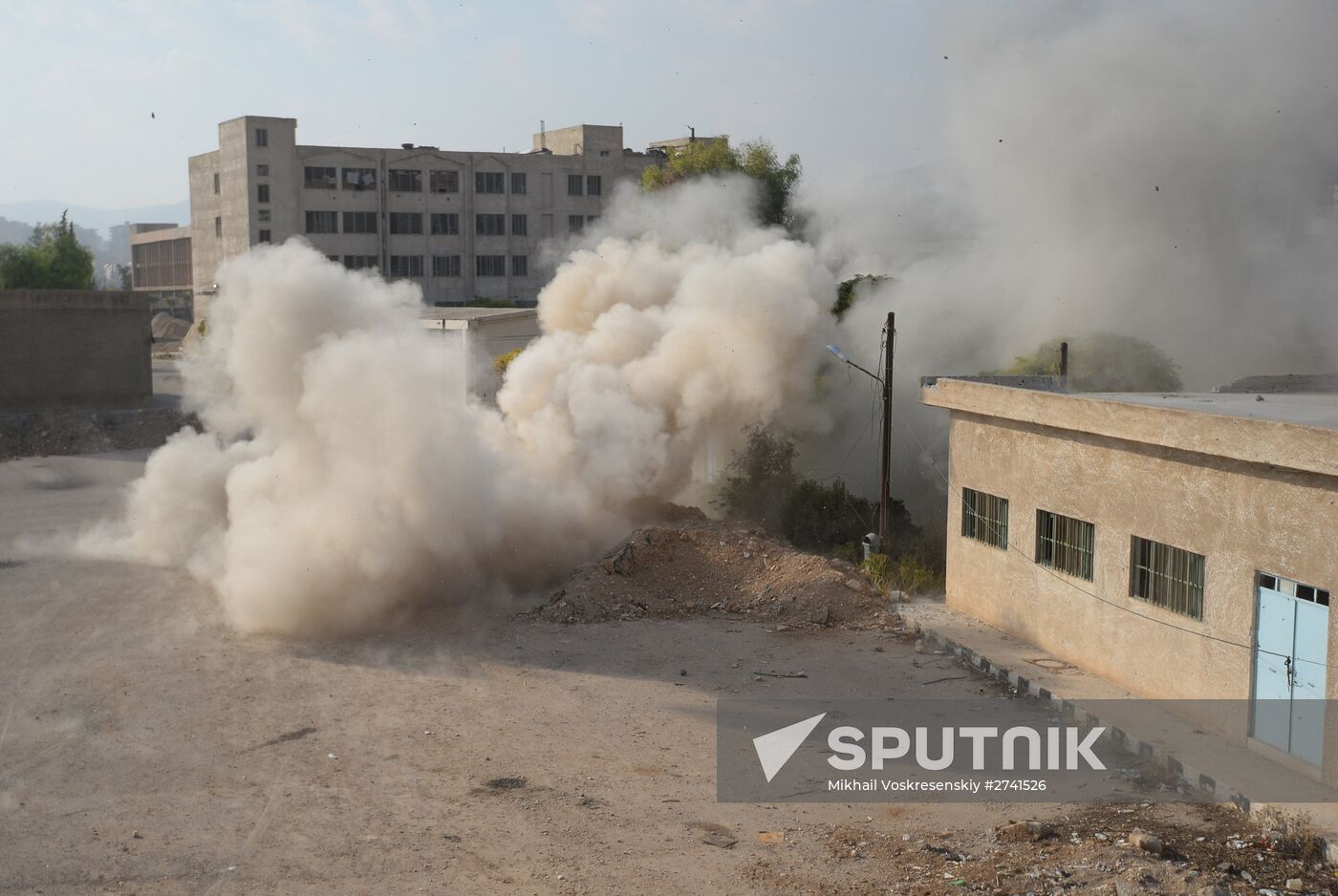 Syrian Arab Army's special operation in Douma, a Damascus suburb