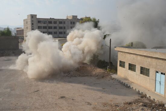 Syrian Arab Army's special operation in Douma, a Damascus suburb