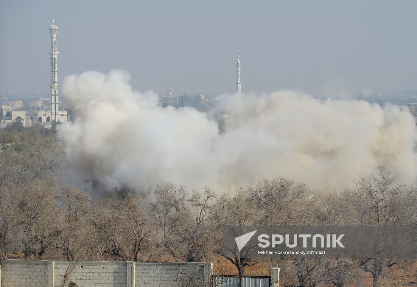 Syrian Arab Army's special operation in Douma, a Damascus suburb