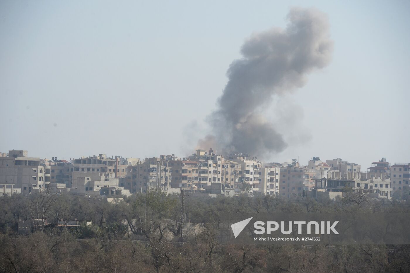 Syrian Arab Army's special operation in Douma, a Damascus suburb