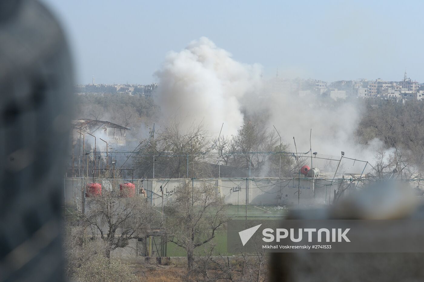 Syrian Arab Army's special operation in Douma, a Damascus suburb
