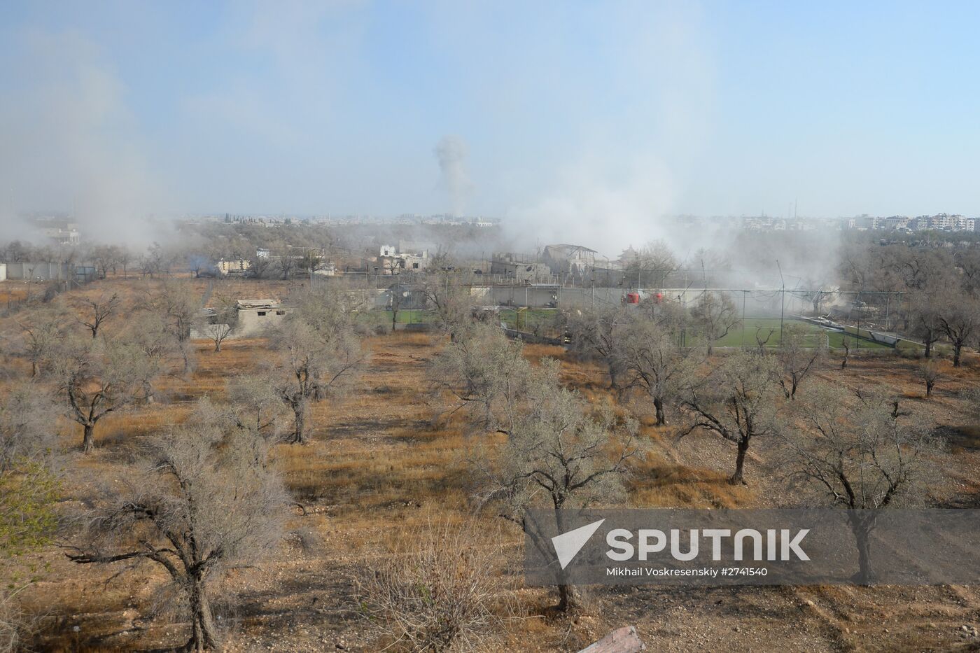 Syrian Arab Army's special operation in Douma, a Damascus suburb