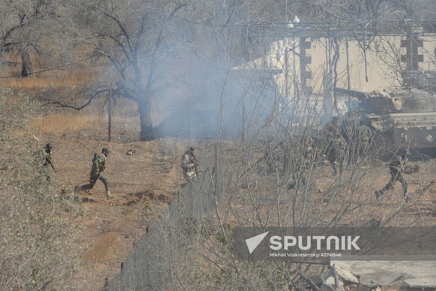 Syrian Arab Army's special operation in Douma, a Damascus suburb