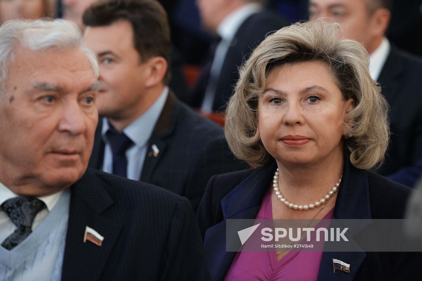 Joint meeting the the State Duma and Federation Council