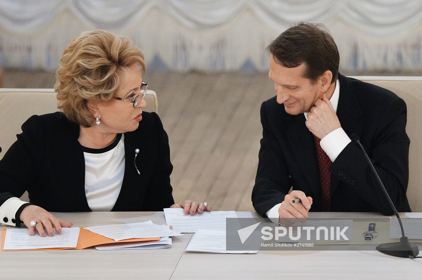 Joint meeting the the State Duma and Federation Council