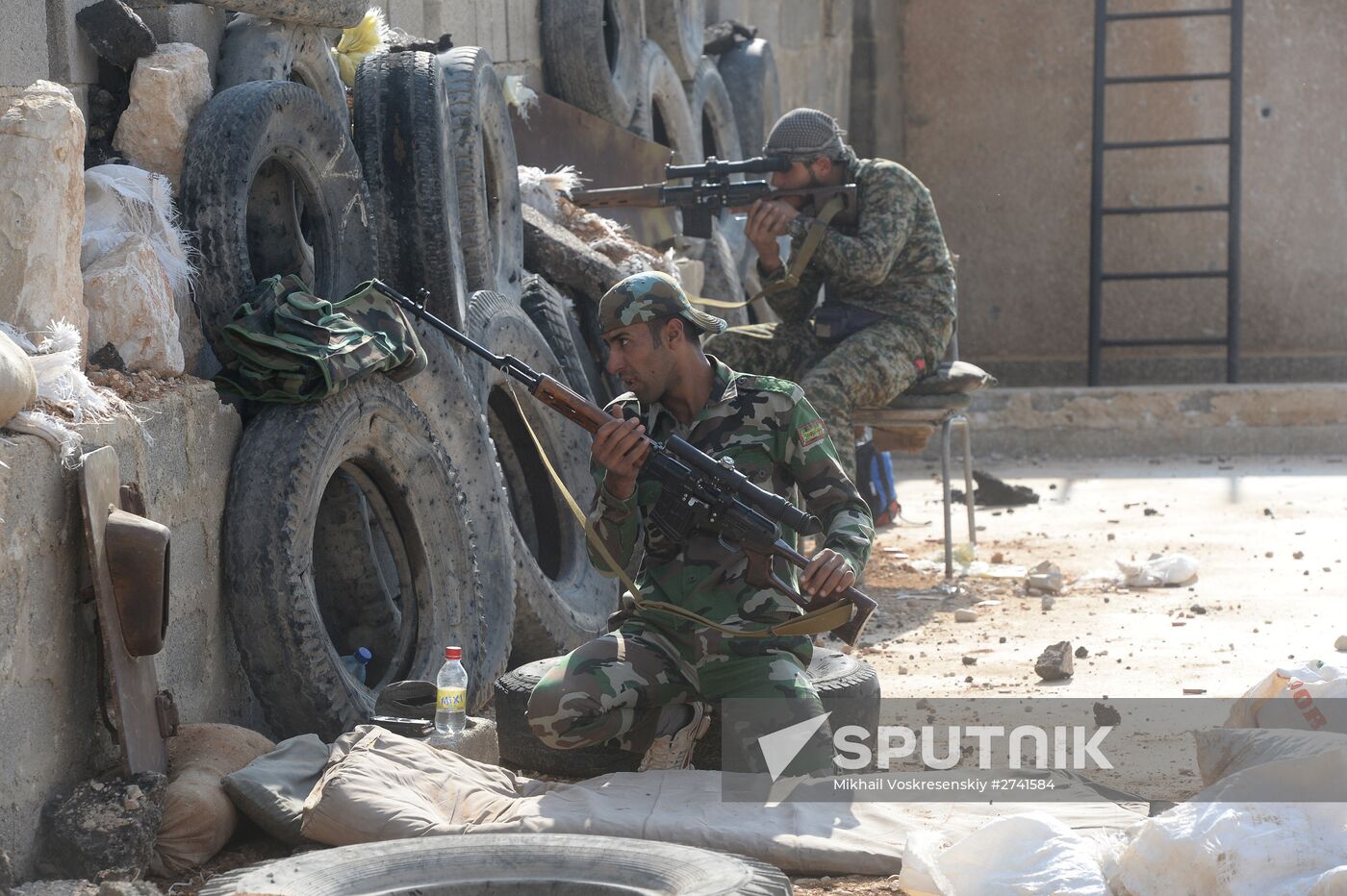 Syrian Arab Army's special operation in Douma, a Damascus suburb
