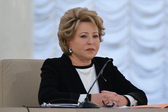 Joint meeting the the State Duma and Federation Council