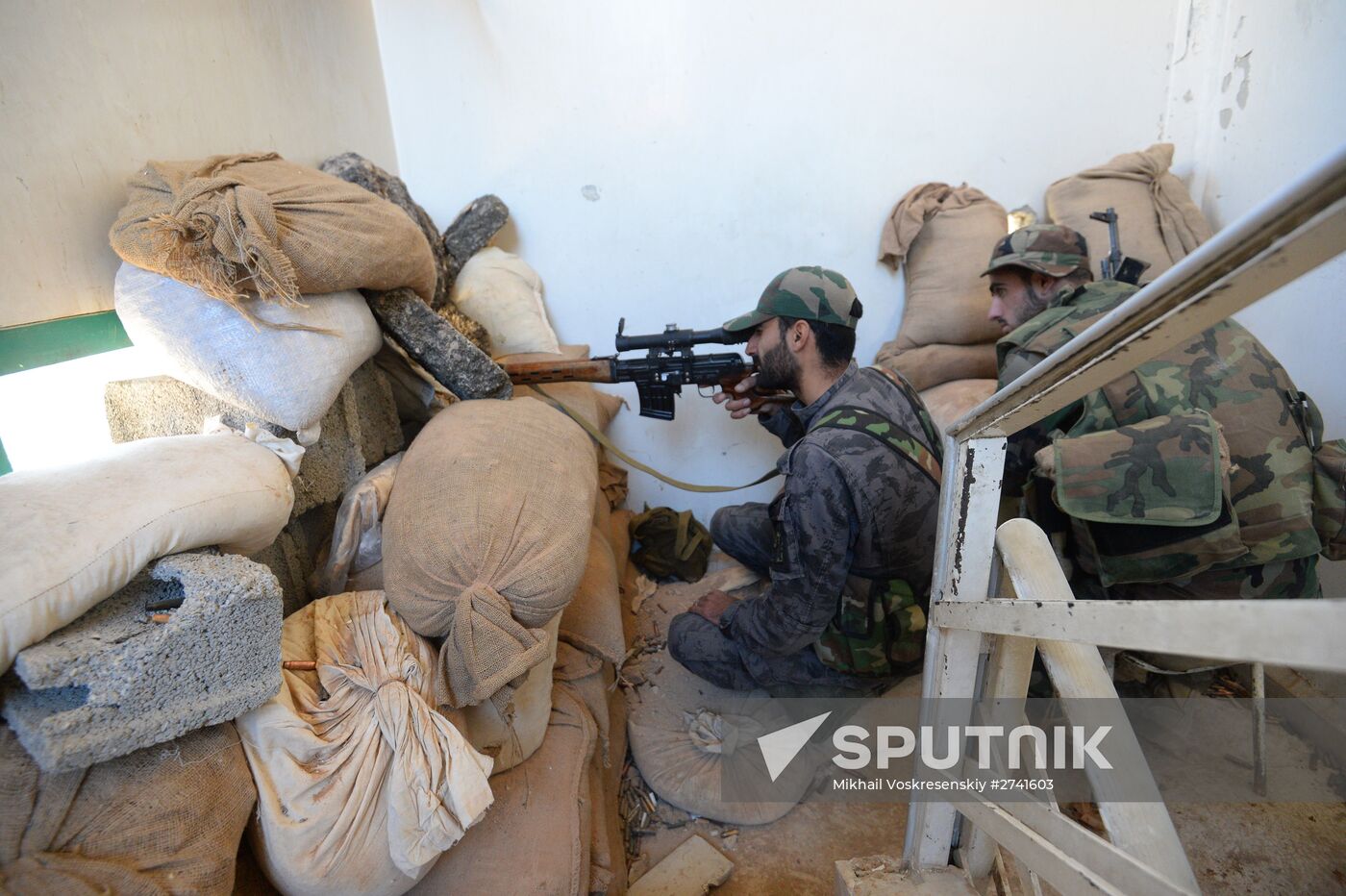 Syrian Arab Army's special operation in Douma, a Damascus suburb