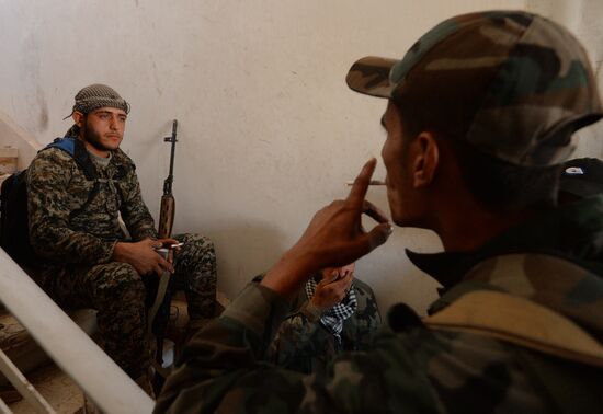 Syrian Arab Army's special operation in Douma, a Damascus suburb