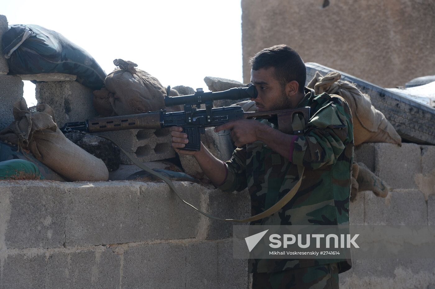 Syrian Arab Army's special operation in Douma, a Damascus suburb