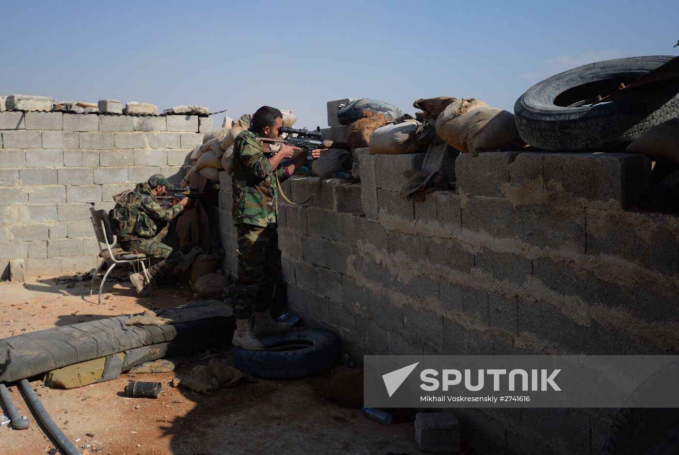 Syrian Arab Army's special operation in Douma, a Damascus suburb