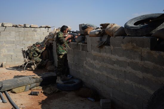 Syrian Arab Army's special operation in Douma, a Damascus suburb