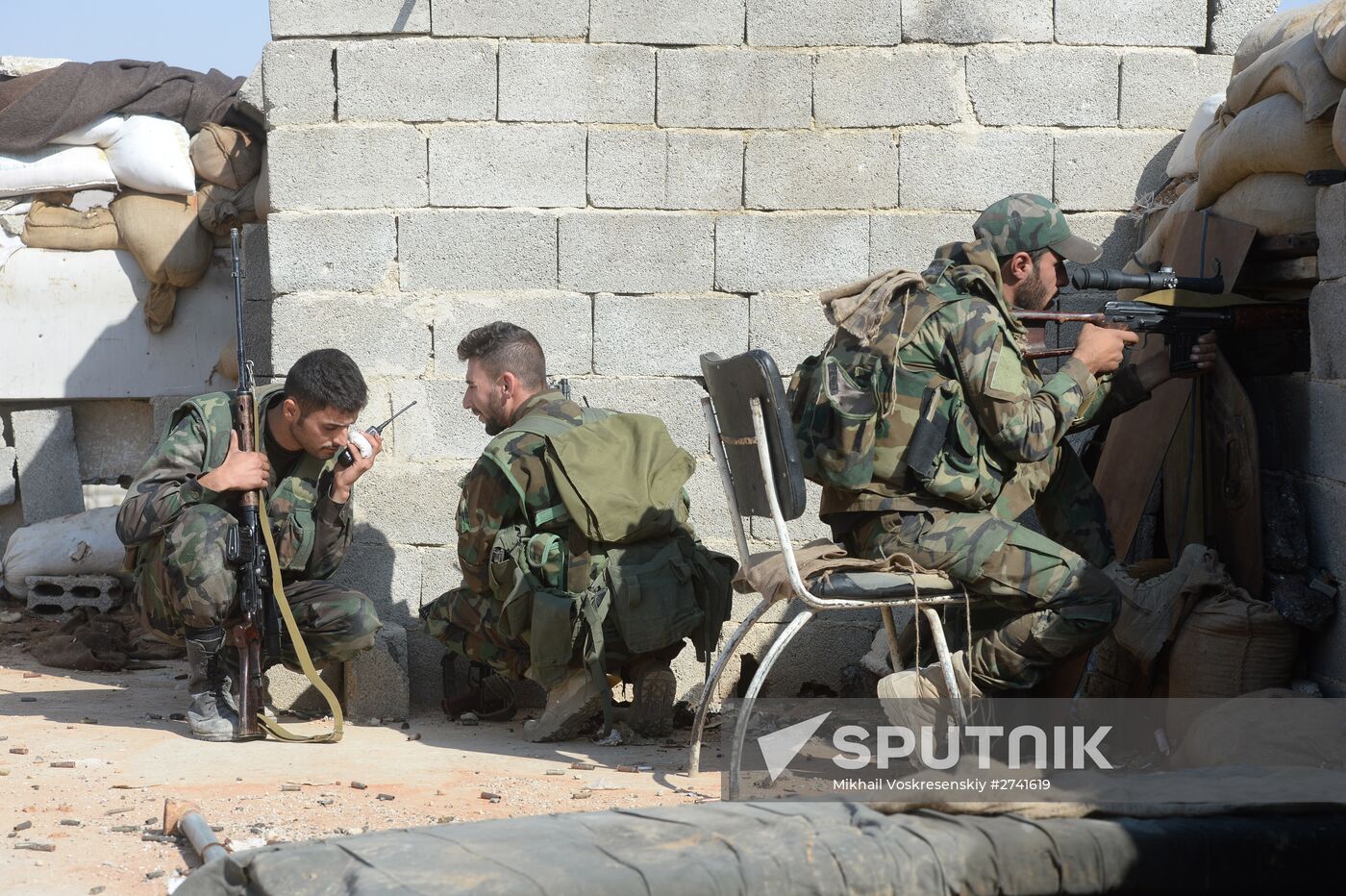 Syrian Arab Army's special operation in Douma, a Damascus suburb