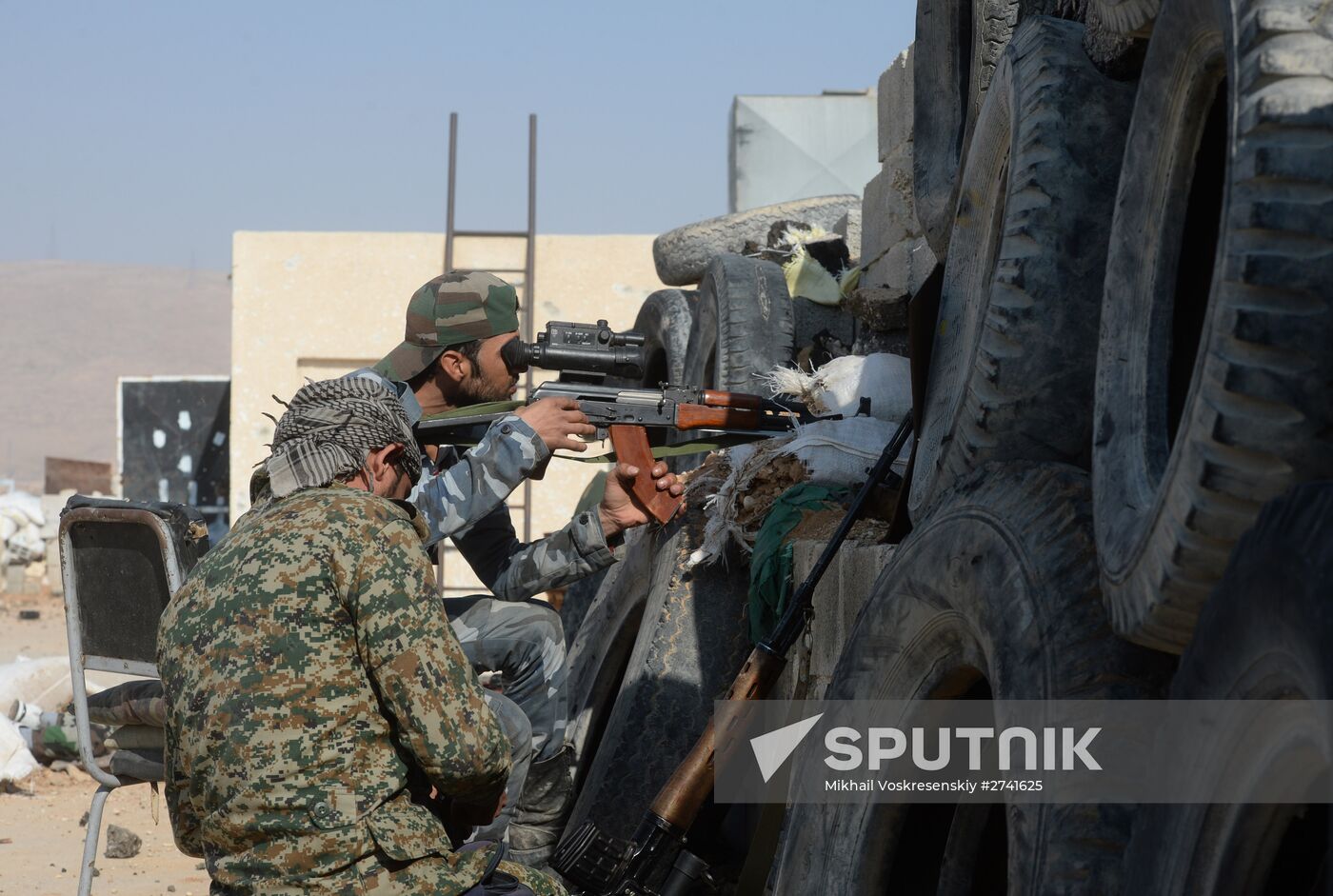 Syrian Arab Army's special operation in Douma, a Damascus suburb